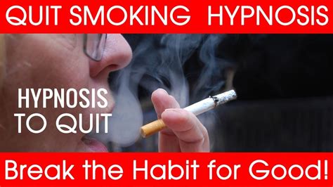 stop smoking hypnosis youtube